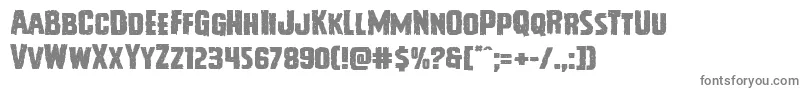 Vicioushungerexpand-Schriftart – Graue Schriften