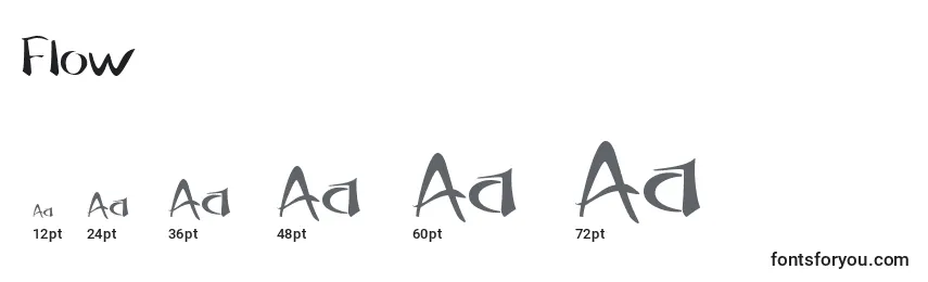 Flow Font Sizes