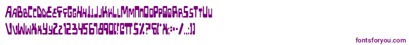 Xpedc Font – Purple Fonts on White Background