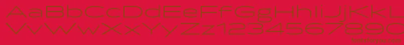 fuente BrillerLight – Fuentes Marrones Sobre Fondo Rojo