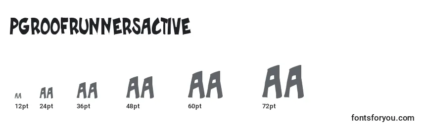 PgRoofRunnersActive Font Sizes