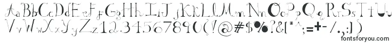 フォントSabrina – 筆で書かれたフォント