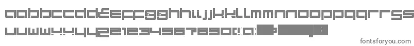 ProtoLdr-Schriftart – Graue Schriften auf weißem Hintergrund