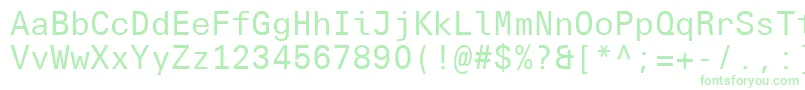 UniversNextTypewriterProRegular Font – Green Fonts