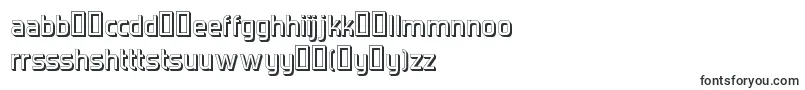 ForgottenFuturistShadow-Schriftart – haussa Schriften