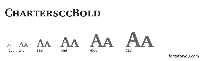 ChartersccBold Font Sizes