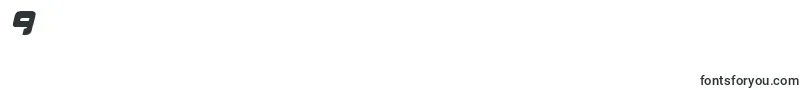 Шрифт ExedoreCondensedItalic – шрифты цифры 9