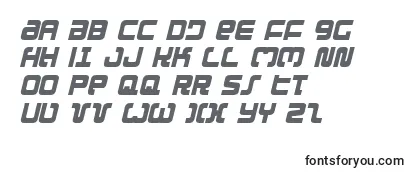 ExedoreCondensedItalic Font