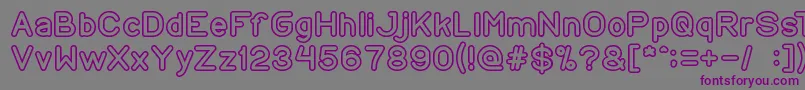 CopyPaste Font – Purple Fonts on Gray Background