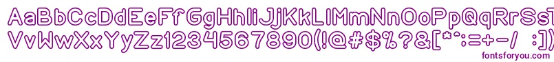 CopyPaste Font – Purple Fonts on White Background