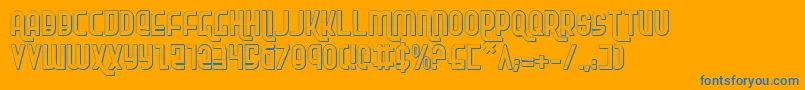More about Rokikiers Font Rokikiers Font – Blue Fonts on Orange Background