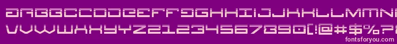 Legionhalf Font – Pink Fonts on Purple Background