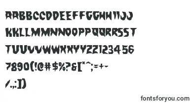 Countsuckula font – game Fonts