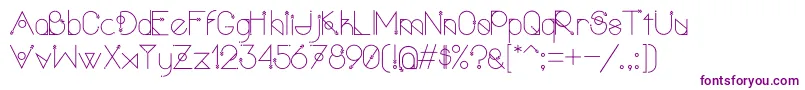 Weitere Informationen zur PolarvertexRegular-Schriftart PolarvertexRegular-Schriftart – Violette Schriften