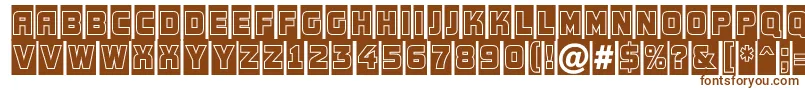 AConceptotitulnrcmgr Font – Brown Fonts on White Background