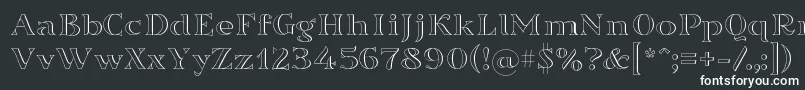 Шрифт Sortefax026 – белые шрифты