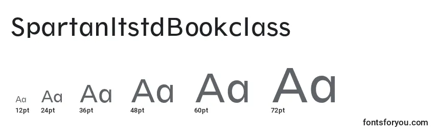 Размеры шрифта SpartanltstdBookclass