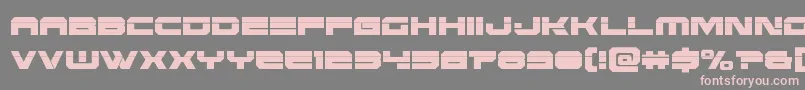 Шрифт Eridanuscondlaser – розовые шрифты на сером фоне