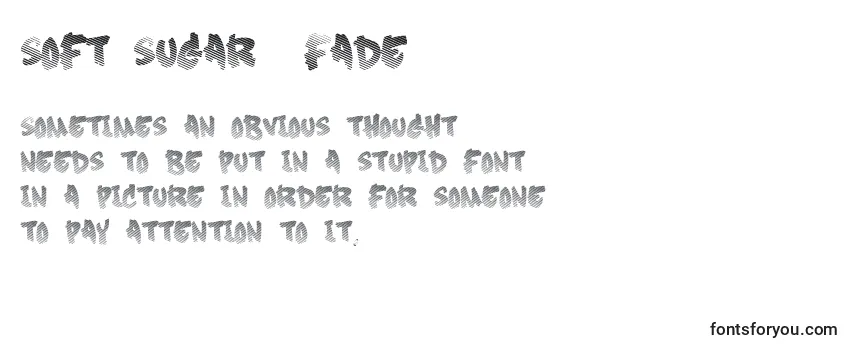 Soft Sugar  Fade  Font