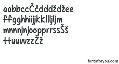 MfTexasSpring font – slovenian Fonts