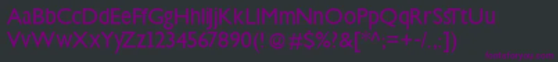 Steepklill Font – Purple Fonts on Black Background