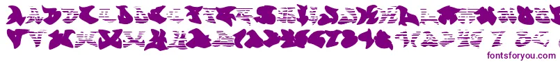 Graffonti.Gradient.Fill-fontti – violetit fontit