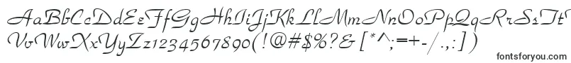 フォントParkaven – 筆で書かれたフォント