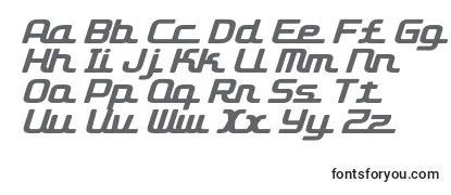 D3RoadsterismItalic Font