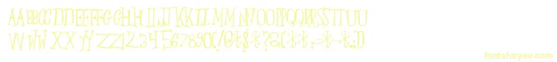 Slumberparty Font – Yellow Fonts