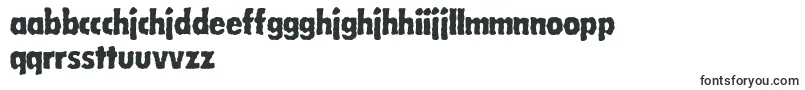 Шрифт Wobbly – корсиканские шрифты