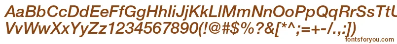 HelveticaneueltstdMdit Font – Brown Fonts