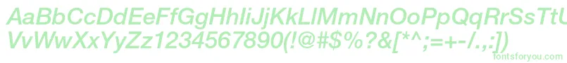 HelveticaneueltstdMdit Font – Green Fonts