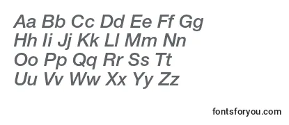 HelveticaneueltstdMdit-fontti