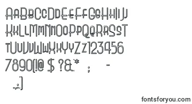 ParkOfVictoryNormal font – art Fonts