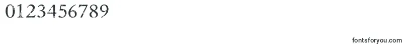 DustOverhaulPersonnalUseVersion Font – Fonts for Numbers and Digits