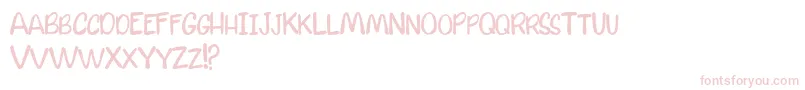 CalmWatersDemo Font – Pink Fonts