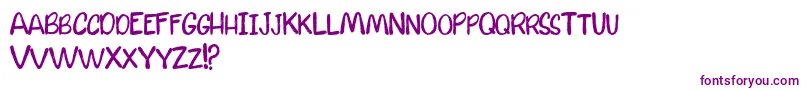 CalmWatersDemo Font – Purple Fonts