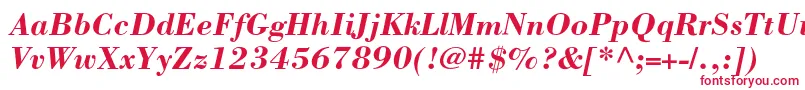 BorjomicBolditalic Font – Red Fonts