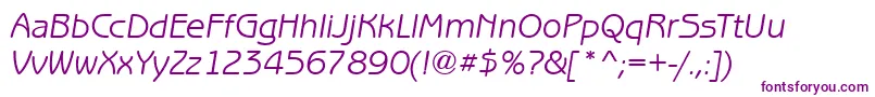 BenjaminGothicItalic Font – Purple Fonts