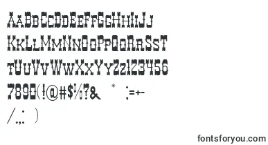 DecreeArtTwo font – filled Fonts