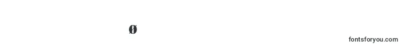 StencilThin-Schriftart – sindhi Schriften
