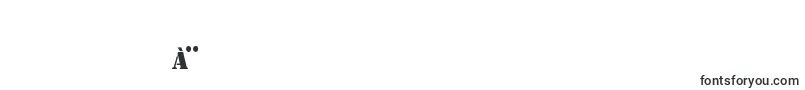 StencilThin-Schriftart – panjabi Schriften