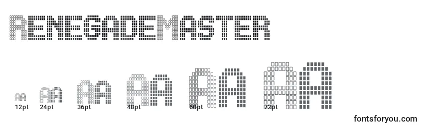 RenegadeMaster Font Sizes