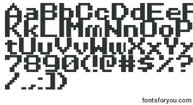 NineteenEightySeven font – block Fonts