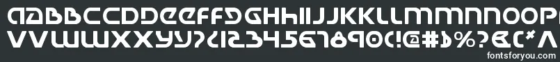 Шрифт Ujackv2 – белые шрифты