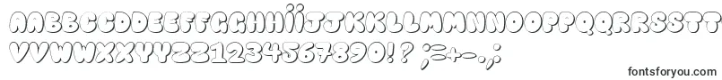 HappyBrownCatShadow Font – Three-Dimensional Fonts