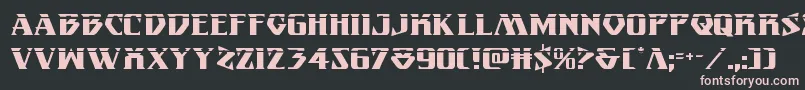 Eternalknightlaser Font – Pink Fonts on Black Background