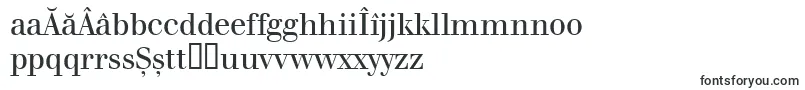 Шрифт WalbaumOriginalRegular – румынские шрифты