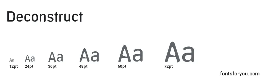 Deconstruct Font Sizes