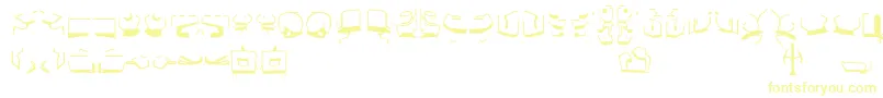 StBajoranAncient-Schriftart – Gelbe Schriften